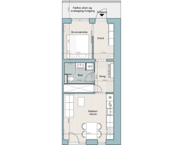 Plantegning for: L1B2_A_1.4