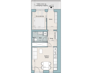 Plantegning for: L1B2_A_1.5